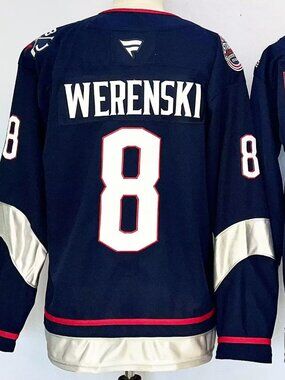 Zach Werenski Navy Jersey